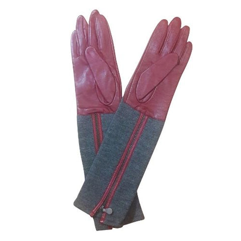 Red Leather Gloves