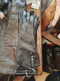 Brown Leather/Marino Gloves