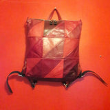 Handmade leather backpack