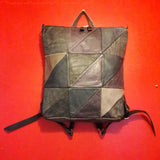 Handmade leather backpack