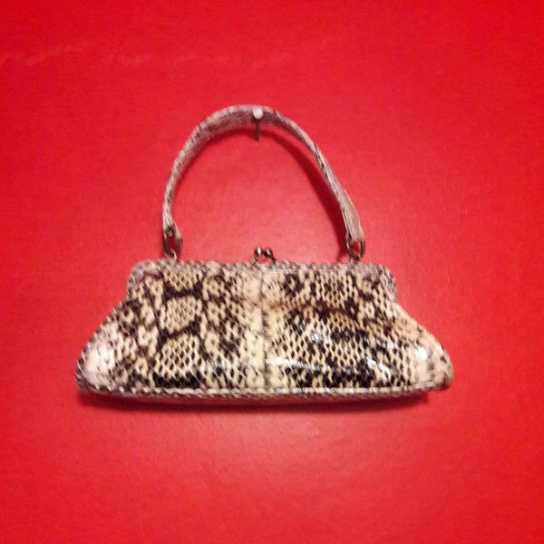 Hand Made Pettit snakeskin handbag (Jas M B)