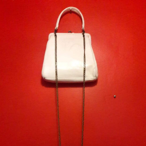 Hand Made cracked leather crossbody handbag (Jas M B)