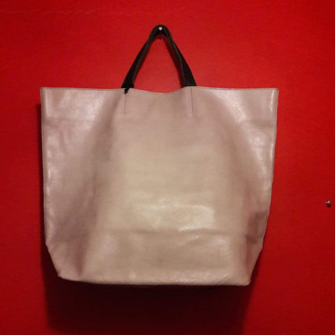 Hand made leather shopper (Jas M B)